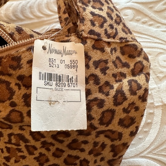 NWT Neimans Marcus Leopard Shoulder Bag - Picture 11 of 11